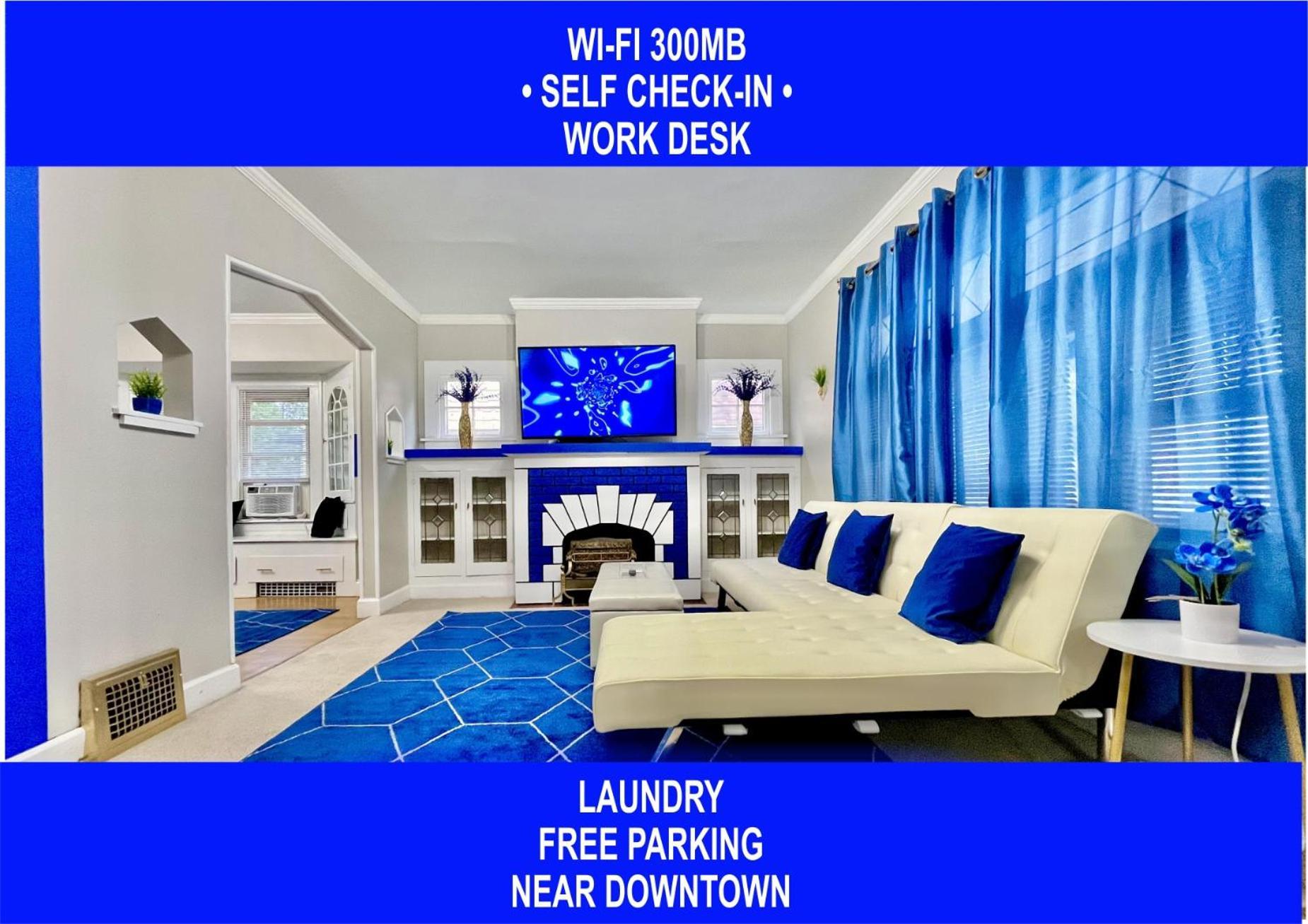 קליבלנד The Sapphire Haven - Your Old Brooklyn Oasis Awaits Families, Couples, Business Travelers Near Downtown With Parking, 300 Mb Wifi & Self Check-In מראה חיצוני תמונה